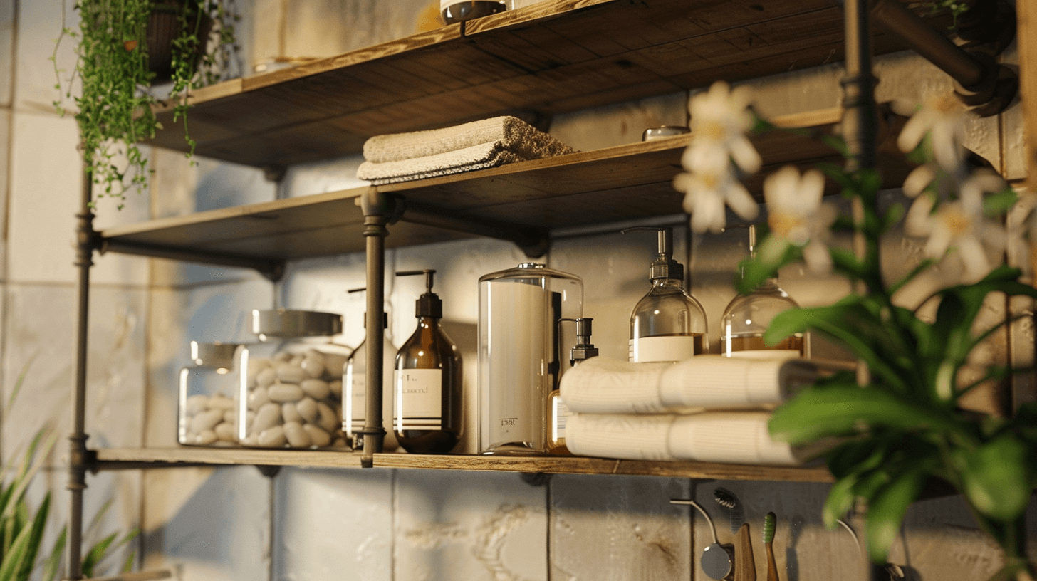How to Decorate Bathroom Shelves For Beautifull Decor